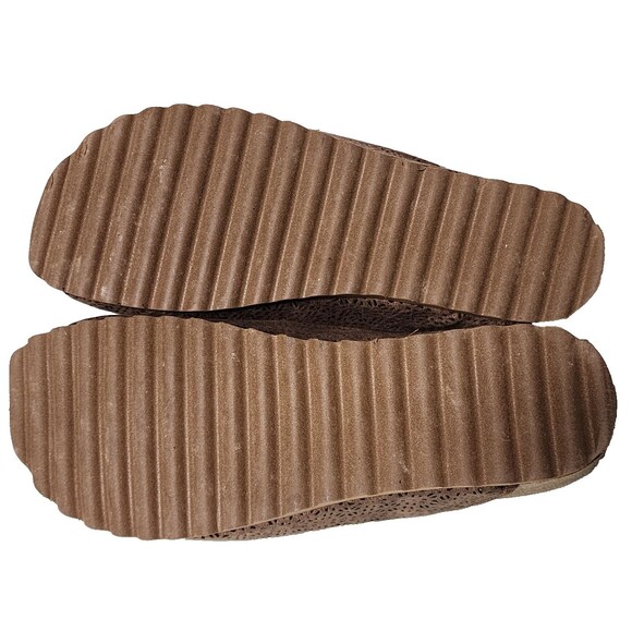 Yellowbox Madwell Laser Cut Clogs Size 10 Brown Comfort - Picture 5 of 7